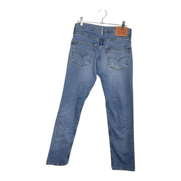 Levi’s 511 slim fit destruction ripped light wash men’s jeans size 31 30 - Picture 5 of 8